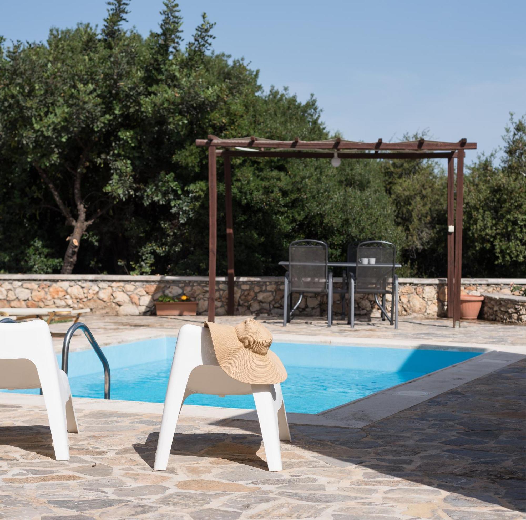 Koules Estate, With Private Pools & Bbq - Embracing Nature, By Thinkvilla Argouli ห้อง รูปภาพ